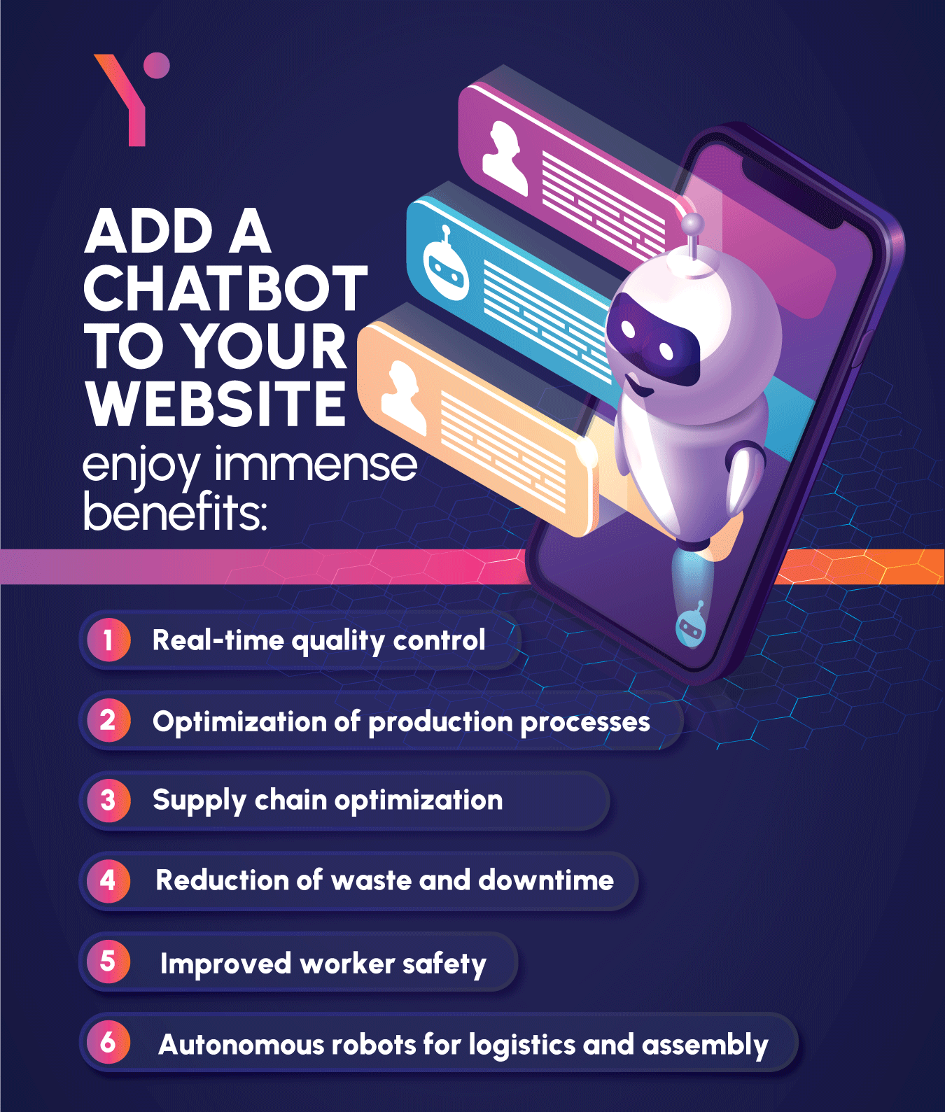 Key pointers of how to Artificial intelligence in manufacturing in infographic form